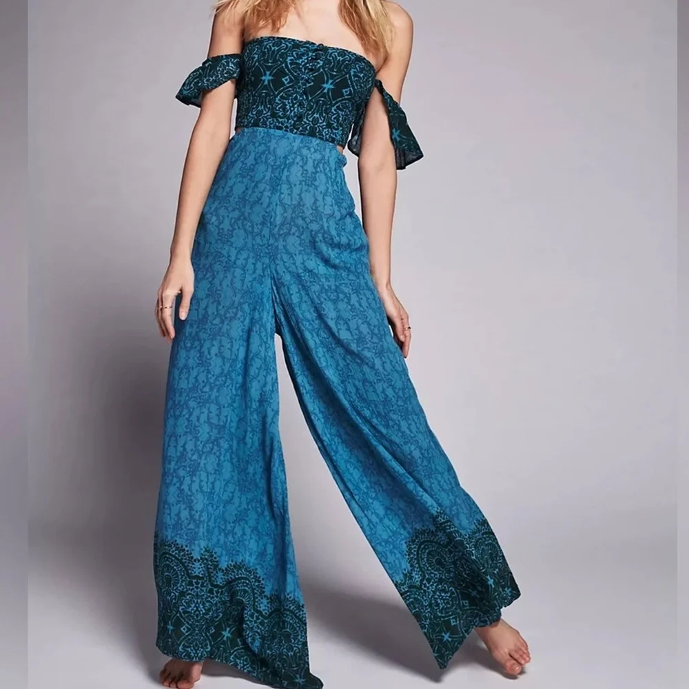 Free People || Midsummer Dream Jumpsuit - Picture 2 of 12